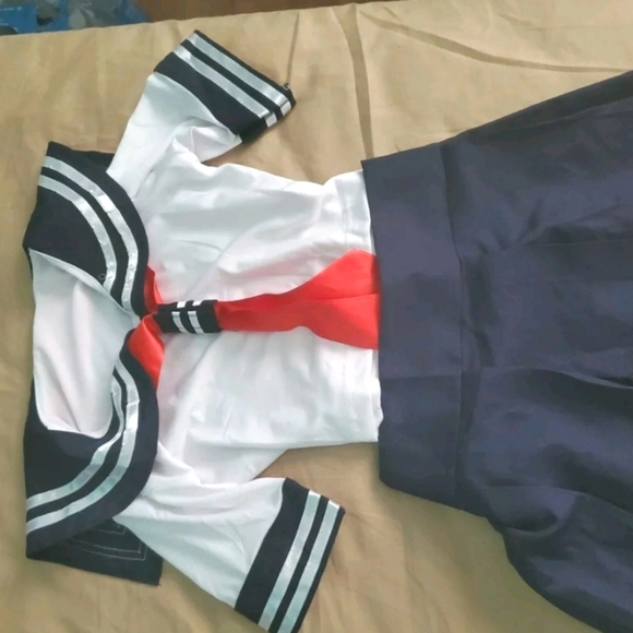 Japanese Uniform cosplay (WITH FREE ANIME PINS) - Picture 1 of 2